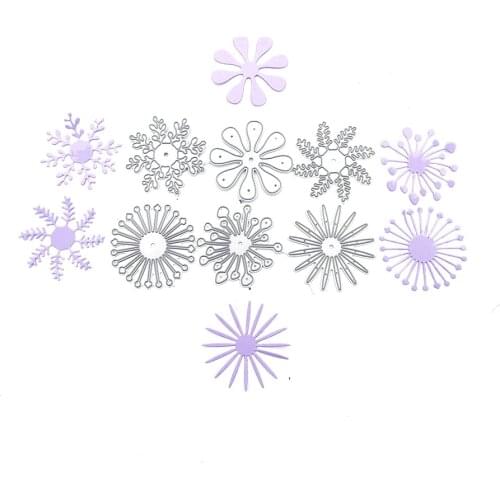 Julyarts Flower Dies Scrapbooking Dies Metal Craft DIY Scrapbook Photo Album Decorative Paper Card Craft Engraving Die Cuts