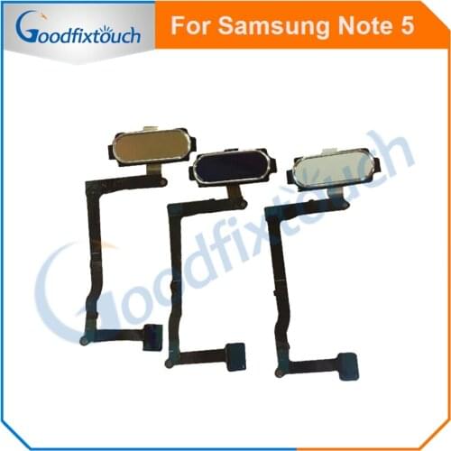 For Samsung Galaxy Note5 Note 5 N920 N920F N920C N920G Fingerprint Home Button Finger Print Sensor Flex Cable Replacement Parts