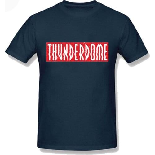 Mens Short Sleeve Thunderdome Hardcore T-shirt Summer Casual Male Cotton Tshirts Harajuku Clothes Funko Pop Oversized T-shirt