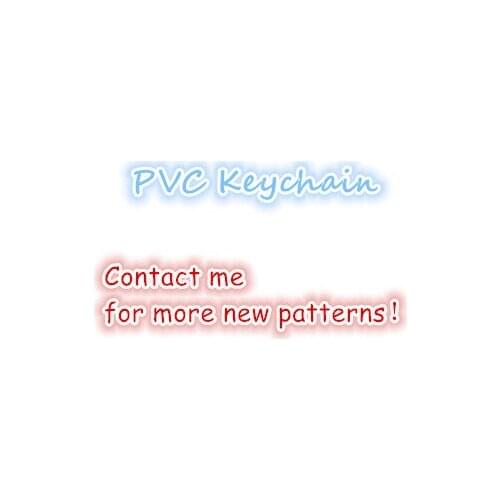 IVYYE 1PCS New Pattern Anime Key Chain PVC Figure Keyring Toy Keychain Keyholder Birthday Gifts Unisex NEW