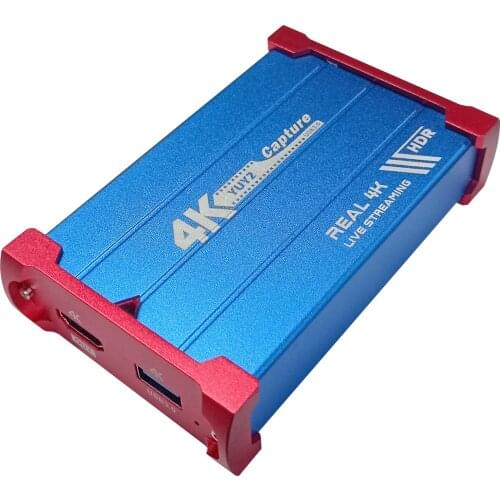 Capture at 4K@30Hz YUV 4:4:4 Game Capture Card USB3.0 Video Capture Support 4K@60Hz Input / Output for Switch PS4 Xbox