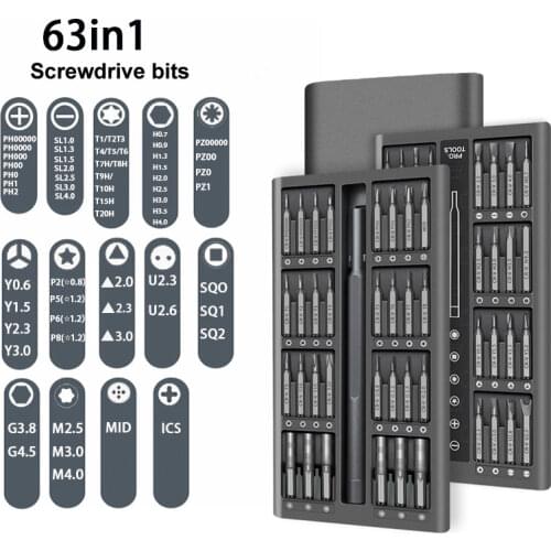 Screwdriver Set Magnetic Screw Driver Kit Bits Precision Electric Xiaomi Iphone Computer Tri Wing Torx Screwdrivers Small