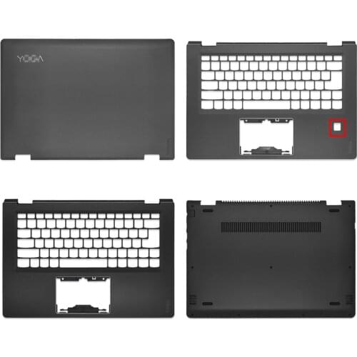 NEW Laptop Case For Lenovo YOGA 510-14 510-14ISK FLEX4-14 Flex 4-1470 Series LCD Back Cover/Palmrest/Bottom Case Cover Black