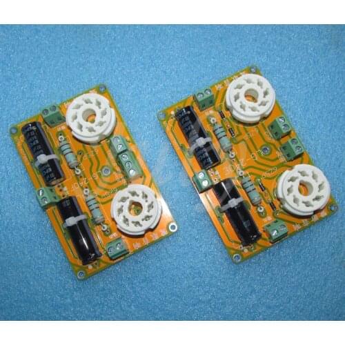 6Z5P parallel tube rectifier 140mA power filter board, tube high voltage rectifier filter line LG240EF