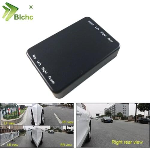 Blchc Car Parking system Switch Combiner Channel Converter Box rear camera for Drive System assist Front Rear Left Right View