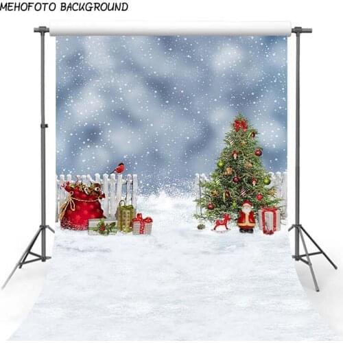 Christmas Background Backdrop Fireplace Tree Winter Snow Window Interior Baby Birthday Photography Background For Photo Studio