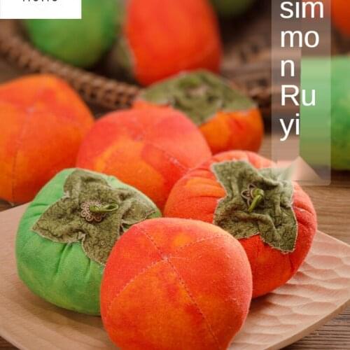 Persimmon perfume bag diy material bag hand embroidery mosquito repellent carry Mugwort Persimmon Dragon Boat Festival