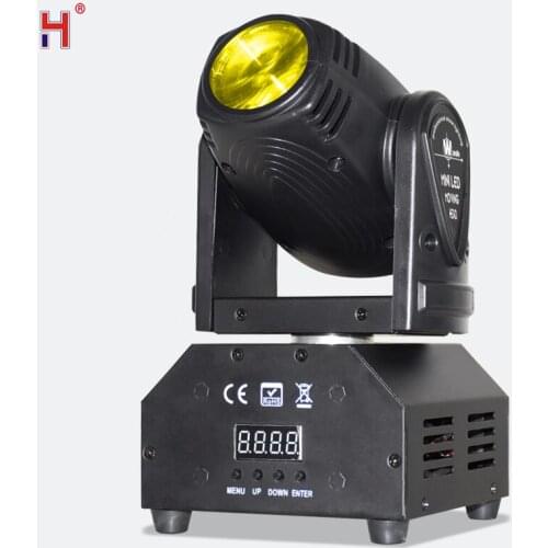 Moving Head 10W RGBW 4IN1 Led Dmx Beam Movng Spot Light For Dj Equipment