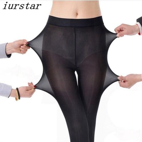 Iurstar Spring Summer Ultra-Thin Tights Women Anti-damaged Pantyhose Mask Tights Nylon Pantyhose Tights Medias Mujer