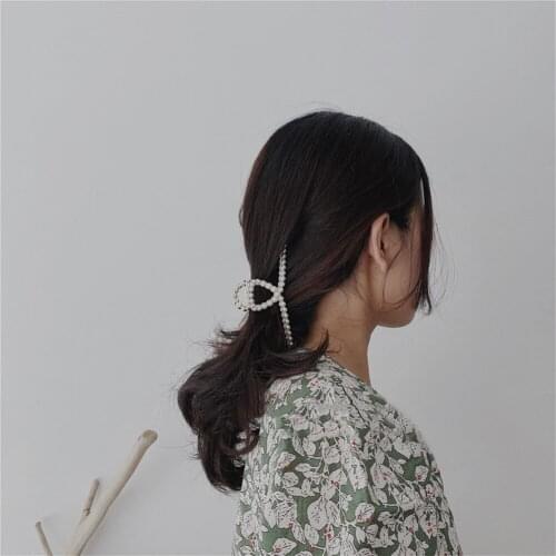 1 pc Women Girls Korean Style Mental Hair Claws Geometric Fashion Hair Accessories Big Size Simple Hair Clips Headwear For Women