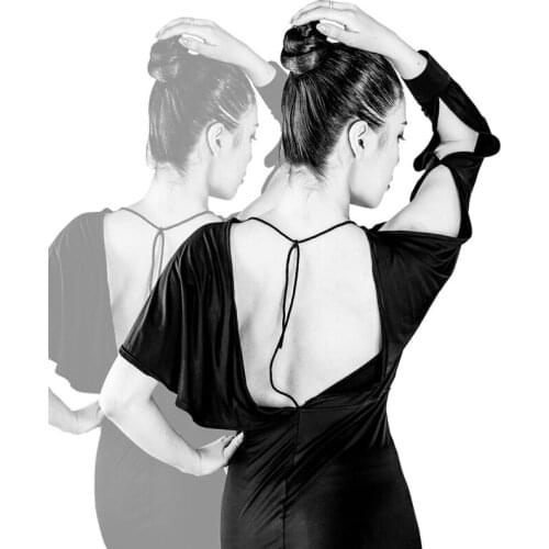 Sexy Latina Dance Dress For Women Latin Practice Wear Rumba Costume Tap Dance Wear Salsa Dancing Outfits Designer Clothes JL1997