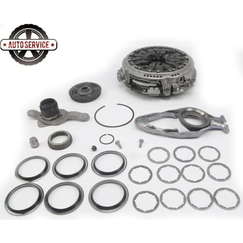 0AM 198 140 H Dry Dual Clutch Repair Kit For VW Caddy Jetta Passat CC Polo Audi A1 A3 S3 Q2 TTS Seat DQ200 7 Speed DSG Gearboxes