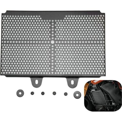1pc for Ktm Duke 390 2017-2019 Motorcycle Water Tank Radiator Black Grille Guard Water Tank Protective Net Motorcycle Decor Kit