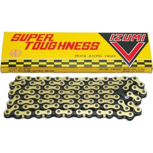 2020 NEW ARRIVAL JAPAN IZUMI-V TRACK SINGLE SPEED CHIAN/FIX GEAR CHIAN/SUPER TOUGHNESS TRACK RACING CHAIN BICYCLE CHAIN