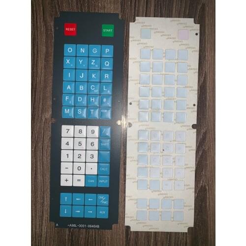 For FANUC A98L-0001-0646#B Old system button panel film 310*21MM