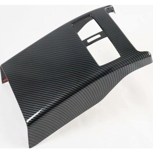 For Mazda CX-30 CX 30 2019 2020 ABS Car armrest Box Rear Air Conditioner Outlet Frame Cover Trim Interior Moulding Accessories