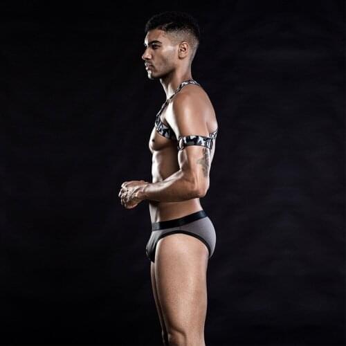 Erotic Uniform Men Gay Role Playing Costumes Sexy Lingerie Set Adult Bar Performance Bondage Show Sexy Lingerie Temptation 06