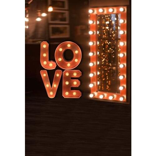 Valentines portrait photography background fabric indoor love letter photo backdrops for photographer studio accessories S-3030
