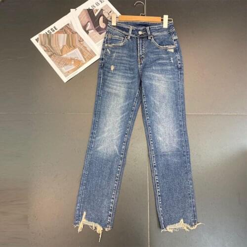 Guesod Women's Straight Jeans