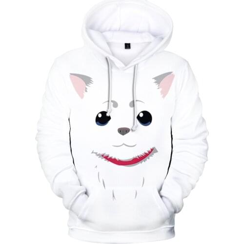 2020 Creative Hoodies GINTAMA 3D Print Hoodie Men Women Harajuku Sweatshirt Streetwear Anime Pullover Clothes