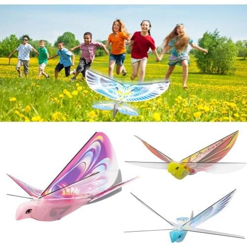 Induction Flying Bird Simulation Flapping Wing Bird Toy 360-degree Circling V7F4