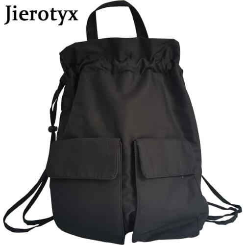 JIEROTYX Fashion Women Backpacks Rucksack Soft Multifunctional Backpack Shoulder Daypack Female Casual Girls Hot School Bag