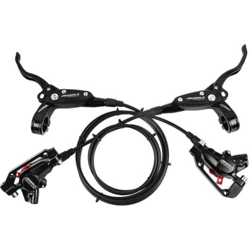 Road/MTB Bicycle Line Pulling Hydraulic Disc Brake Set Front / Rear For 160mm Brake Disc Cycling Bike Brake Accessories