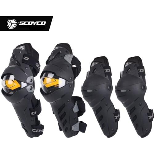 K17H17 SCOYCO Motorcycle kneepads &Elbow pads Racing Knee Brace Motocross knee protector Sports Scooter Protective Knee pads
