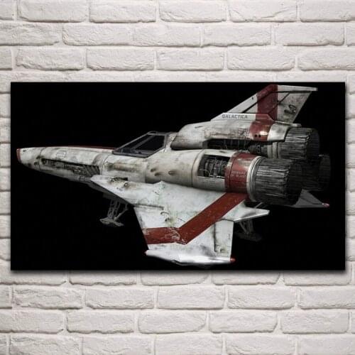 Fantastic battle spaceship movies fantasy posters on the wall picture home living room decoration for bedroom KP645