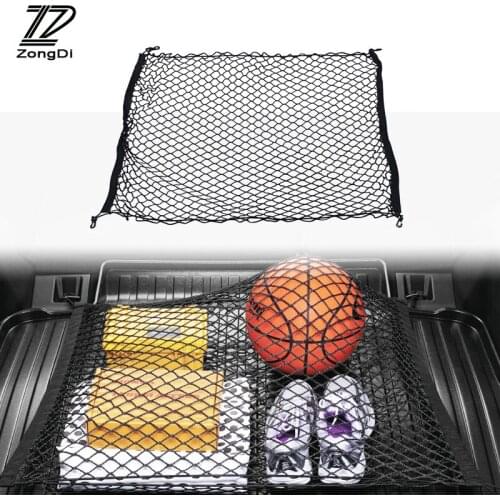 ZD 1X Car Trunk Nylon Net Mesh Storage net bag For Opel astra insignia Hyundai i30 solaris Mazda 3 6 cx-5 Alfa Romeo accessories
