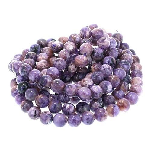 Wholesale Beads,Natural Charoite Beads 6mm 8mm 10mm 12mm Round Gem Stone Loose Beads for jewelry,1 of 15" strand