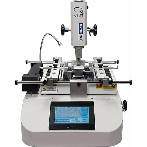 SP-360C IR Heating PLC Control BGA Ifrared Rework Station BGA Reballing Machine with stencil and reballing station 80 90mm