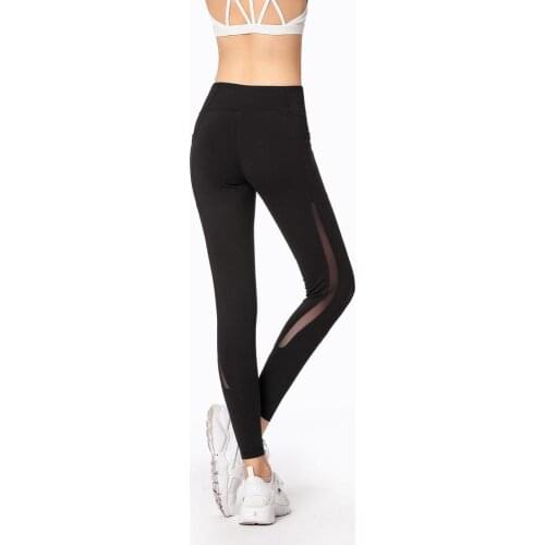 High Waist Girl Sports Yoga Leggings Push Up Breathable Mesh Women Fitness Running Workout Pants Energy Seamless Gym Legging