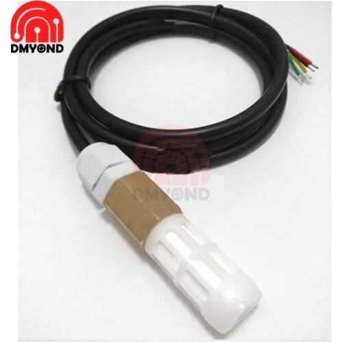 SHT20 Temperature Humidity Sensor High Temperature Copper Sintering & PE waterproof probe Soil Moisture SHT20 Sensor module