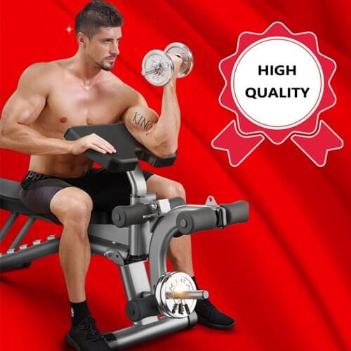Gym bench, home sit up abdominal bench, multi-functional weight bench weight training bench