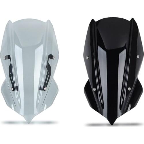 Windscreen for Kawasaki Z250 Z400 2019 2020 Windshield Wind Deflector for Kawasaki Z 250 400