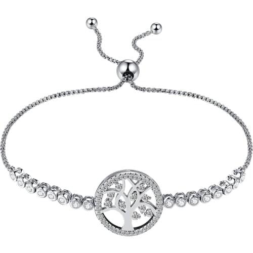 ZEMIOR 925 Sterling Silver Bracelet For Women Fine Jewelry High Quality Cubic Zirconia Lady Minority Bracelets Hot New Products