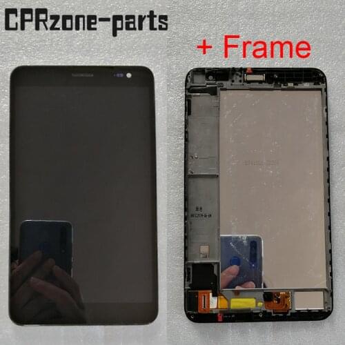 7.0" Black / White + Frame For Huawei MediaPad X1 Honor X1 7D-501U LCD Display With Touch Screen Digitizer Assembly