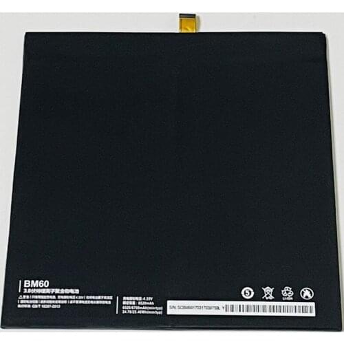 3.8V 6700mAh BM60 For Xiaomi Mi Pad Mi515 MiPad 1 A0101 Battery