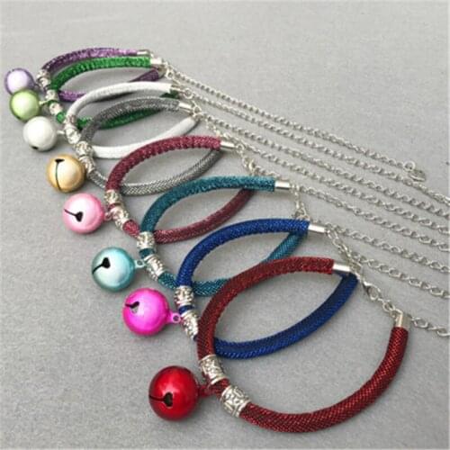 Safety Cat Dog Collar Neck Strap Reflective Flashing Kitten Puppy Pet With Colorful Accessories Fantasy Ethnic Wind Collar