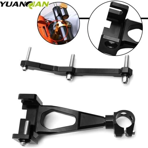 CNC Motorcycle Damper Bracket Steering Stabilize Damper Bracket Mounting Holder Kit For Yamaha MT-09 MT09 FZ 09 2013 - 2015