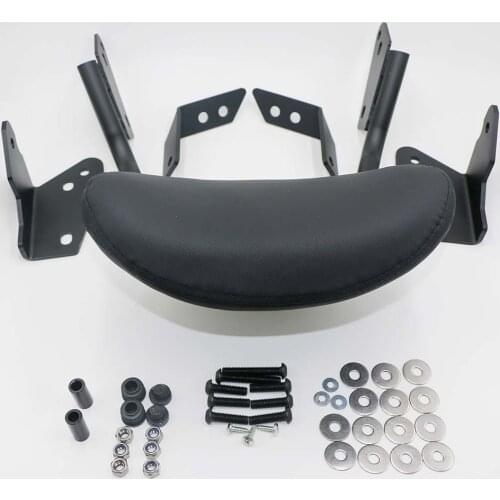 For Honda XADV 750 X-ADV750 X-ADV ADV750 2017-18 Rear Backrest Seat Cushion Bracket Leather Passenger Tail Back Rest Pad Scooter