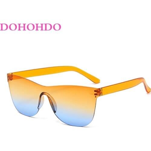DOHOHDO Women's Sunglasses Transparent Glasses