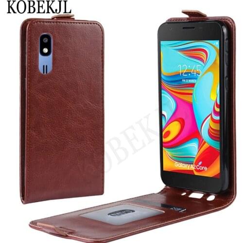 Flip Case For Samsung Galaxy A2 Core Case Luxury PU Leather Phone Case For Samsung A2 Core A2Core A260F A260 SM-A260F Case Cover