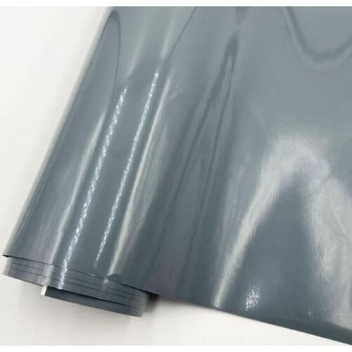 Glossy Gray Vinyl Film Super Shiny Glossy Vinyl Film Car Wrappings sticker decals