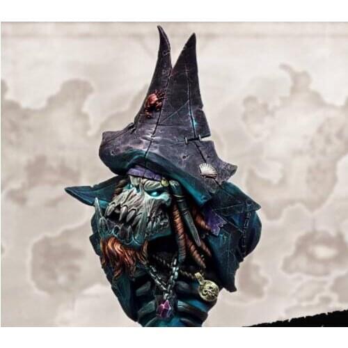 1/10 FOURFOLD DAMNED BUST 60mm bust toy Resin Model Miniature Kit unassembly Unpainted