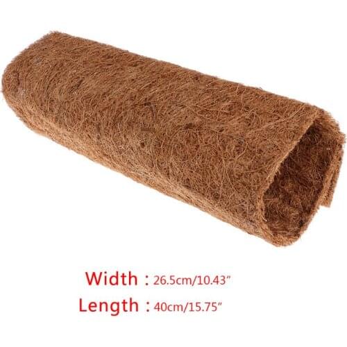 Reptile Pad Coconut Reptile Case Cushion Breathable Soft Natural Pet Supplies Mat Habitat For Spider Lizard Snake Turtle