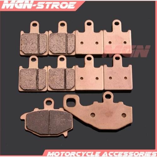 Motorcycle metal sintering brake pads For ZX-6R ZX636 ZX6R 07 08 09 10 11 12 2007 2008 2009 2010 2011 2012