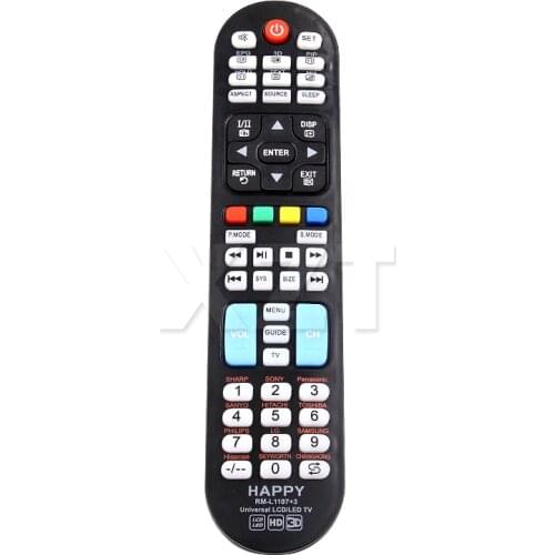 Model RM-L1107+3 Universial LCD LED TV Universial TV Remote Control Replacement For All LED LCD TV Remote
