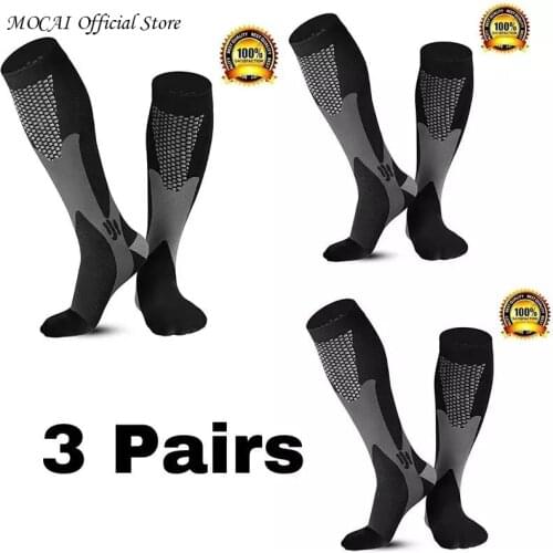 Mens Sports Compression Socks Varicose Veins Cycling Socks Nursing Running Compression Socks Nurse Outdoor Natural Hiking